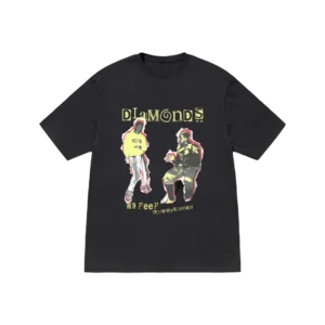 Lil Peep x ILoveMakonnen – DIAMONDS Black T-Shirt